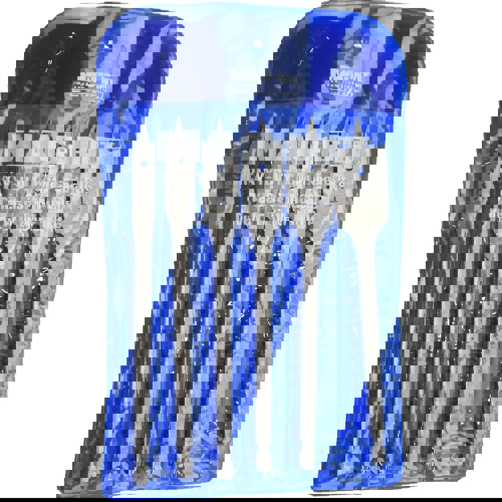 Drill Bit Set: Spade Drill Bits, 6 Pc, 1