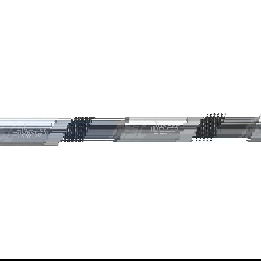 Thread Forming Tap: M8 DIN 2174, 6HX Class of Fit, 2 to 3P, Powdered Metal High Speed Steel, AlCrN Coated