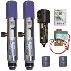 5,000 BTU per Hour, Vortex Enclosure Cooler with Thermostat