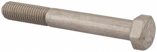 Hex Head Cap Screw: M18x2.5, 140.00 mm Length Under Head, Grade 18-8 & Austenitic Grade A2 Stainless Steel, Bright/Uncoated Finish
