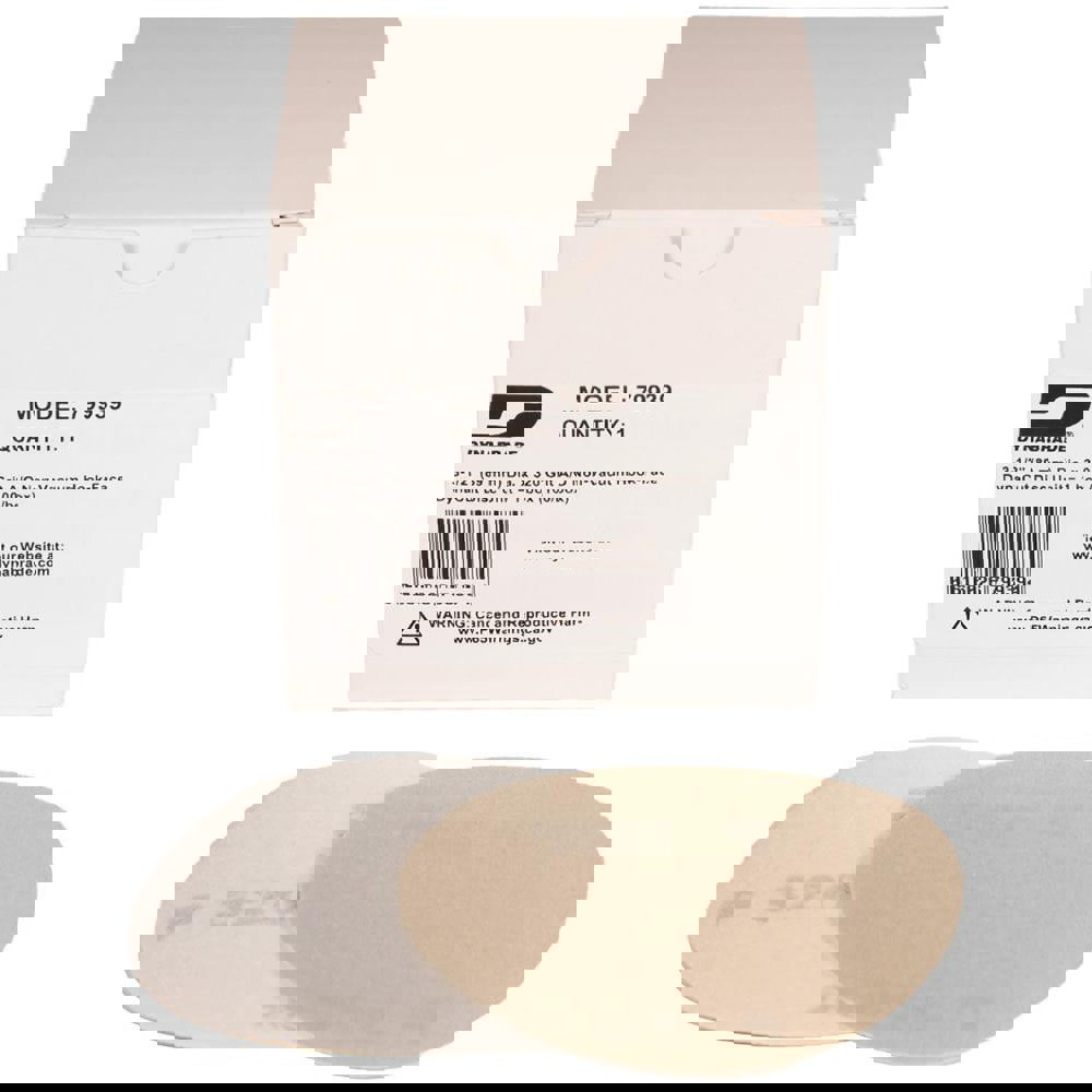 Hook & Loop Discs; Disc Diameter: 3-1/2 ; Grade: Fine ; Grit: 320 ; Abrasive Type: Coated ; Backing Material: Paper ; Abrasive Material: Aluminum Oxide