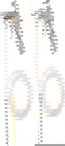 Air Blow Gun: Aluminum Spray Nozzle, Pistol Grip