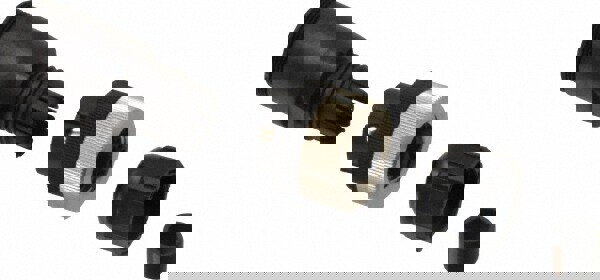 4 Amp, Female Straight Field Attachable Connector Sensor and Receptacle