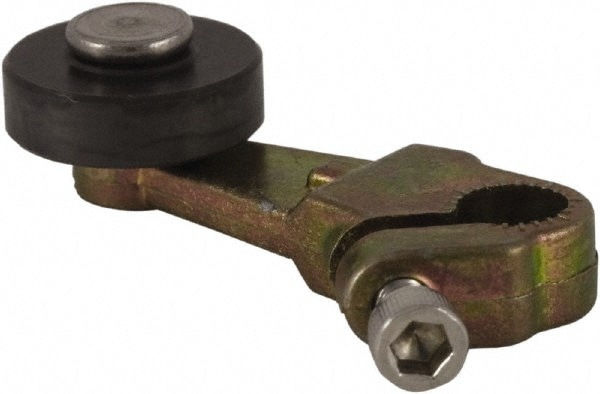 2 Inch Long, 3/4 Inch Diameter, Cast Zinc Body, Limit Switch Lever Roller