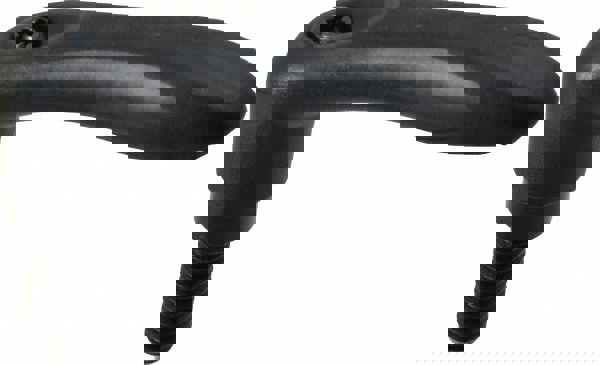 Adjustable Clamping Handle: 5/16-18 Thread, Thermoplastic Elastomer Handle, Black