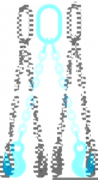 Chain Sling: 10' Long, 4,500 lb Vertical