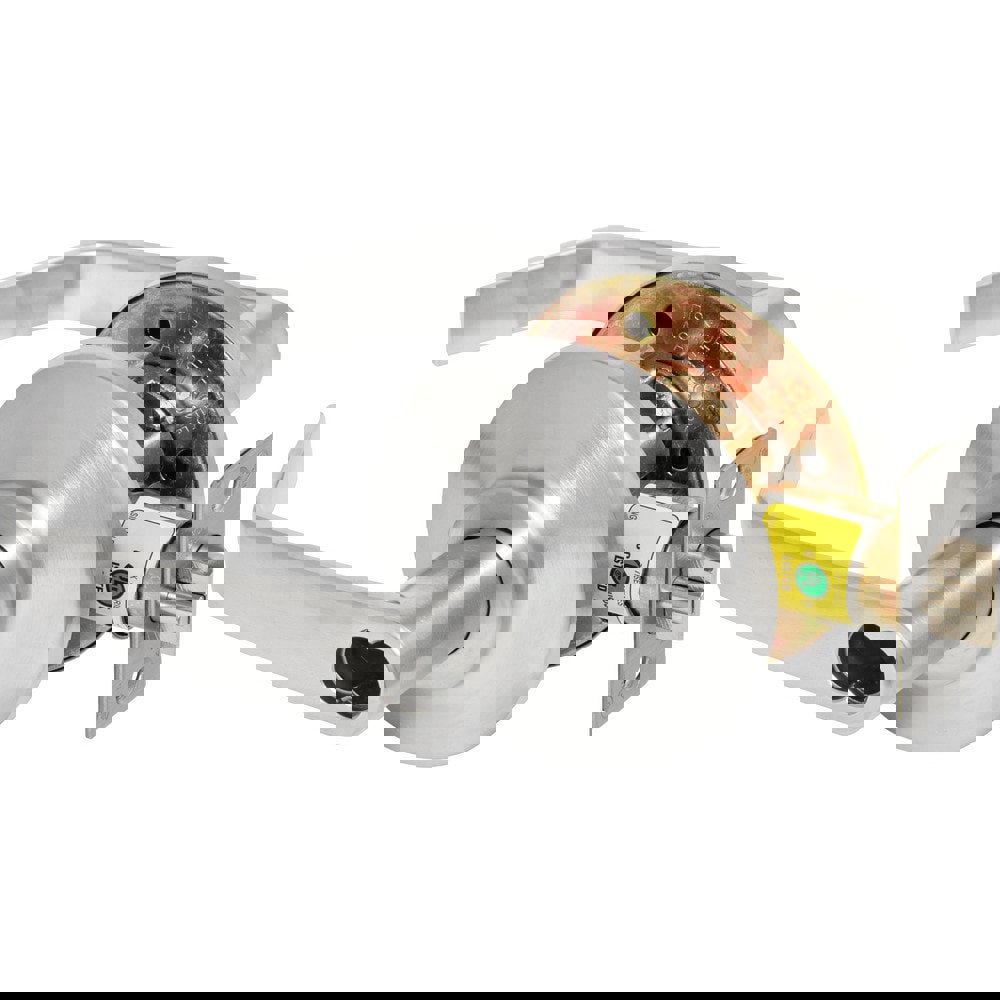 Lever Locksets; Lockset Type: Entrance ; Key Type: Keyed Different ; Back Set: 2-3/8 (Inch); Cylinder Type: Less Core ; Material: Metal ; Door Thickness: 1-3/8 to 2