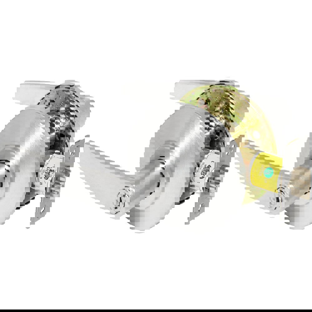 Lever Locksets; Lockset Type: Privacy ; Key Type: Keyed Different ; Back Set: 2-3/4 (Inch); Cylinder Type: Non-Keyed ; Material: Metal ; Door Thickness: 1-3/8 to 2