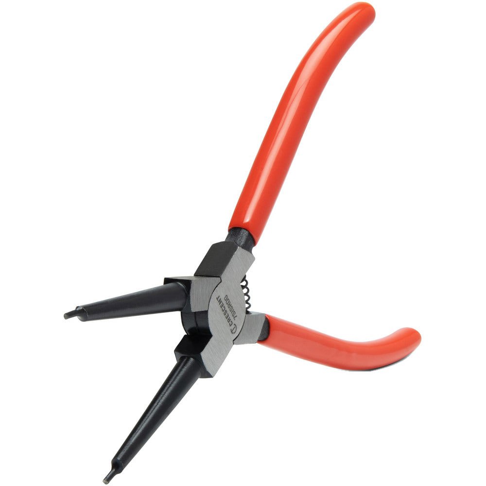 Retaining Ring Pliers; Tool Type: Internal Ring Pliers ; Type: Internal ; Tip Angle: 0.00 ; Tip Diameter (Decimal Inch): 0.071 ; Ring Diameter Range (Inch): 0.39 to 0.98 (Internal) ; Overall Length (Decimal Inch): 7.0000