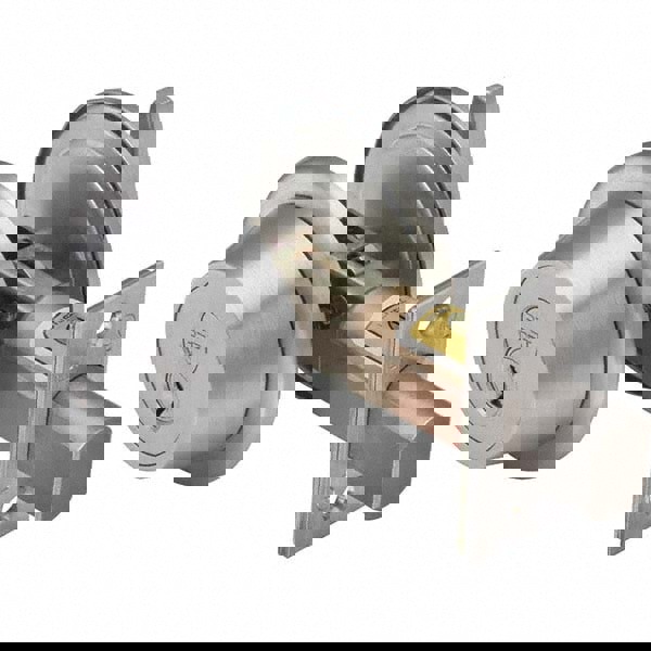 Deadbolts; Deadbolt Type: Single Cylinder ; Finish: Satin Chrome-Plated ; Lock Override: Key ; Cylinder: 6 or 7 Pin ; Hand Orientation: Non-Handed