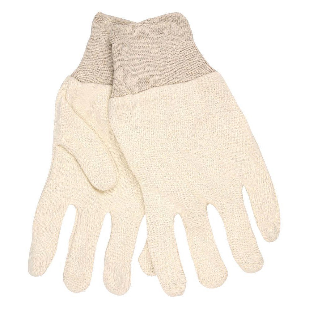 Work Gloves: Memphis 8000I, Size Large, Cotton Lined, Cotton, General Purpose