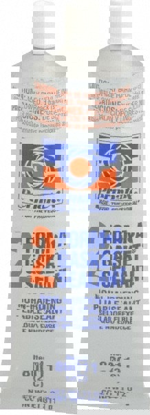 Elastic Sealant: 11 oz Tube, Black, Rosi