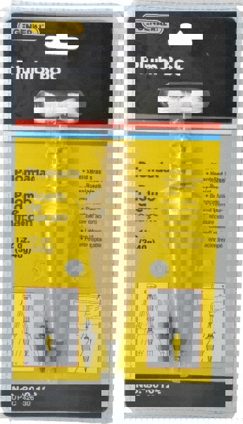 5 Inch Long, 1-3/8 Inch Diameter Brass Plumb Bob