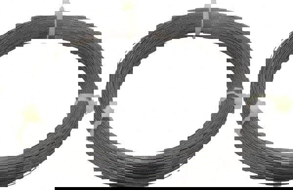 6 Gage, 0.016 Inch Diameter x 366 Ft. Long, High Carbon Steel, Tempered Music Wire Coil