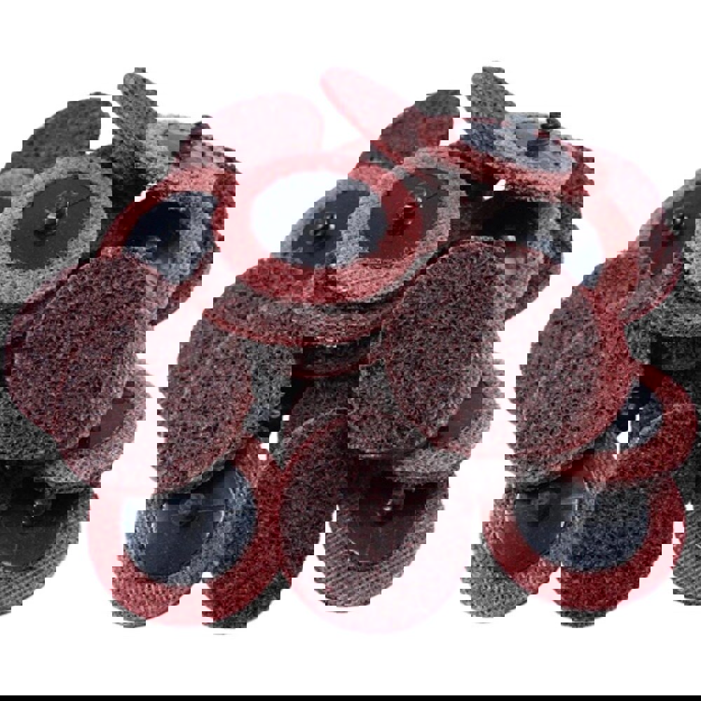 Quick Change Discs; Disc Diameter: 2 ; Abrasive Type: Non-Woven ; Abrasive Material: Aluminum Oxide ; Grade: Medium ; Quick Change Compatibility: Type R ; Attaching System: Type R