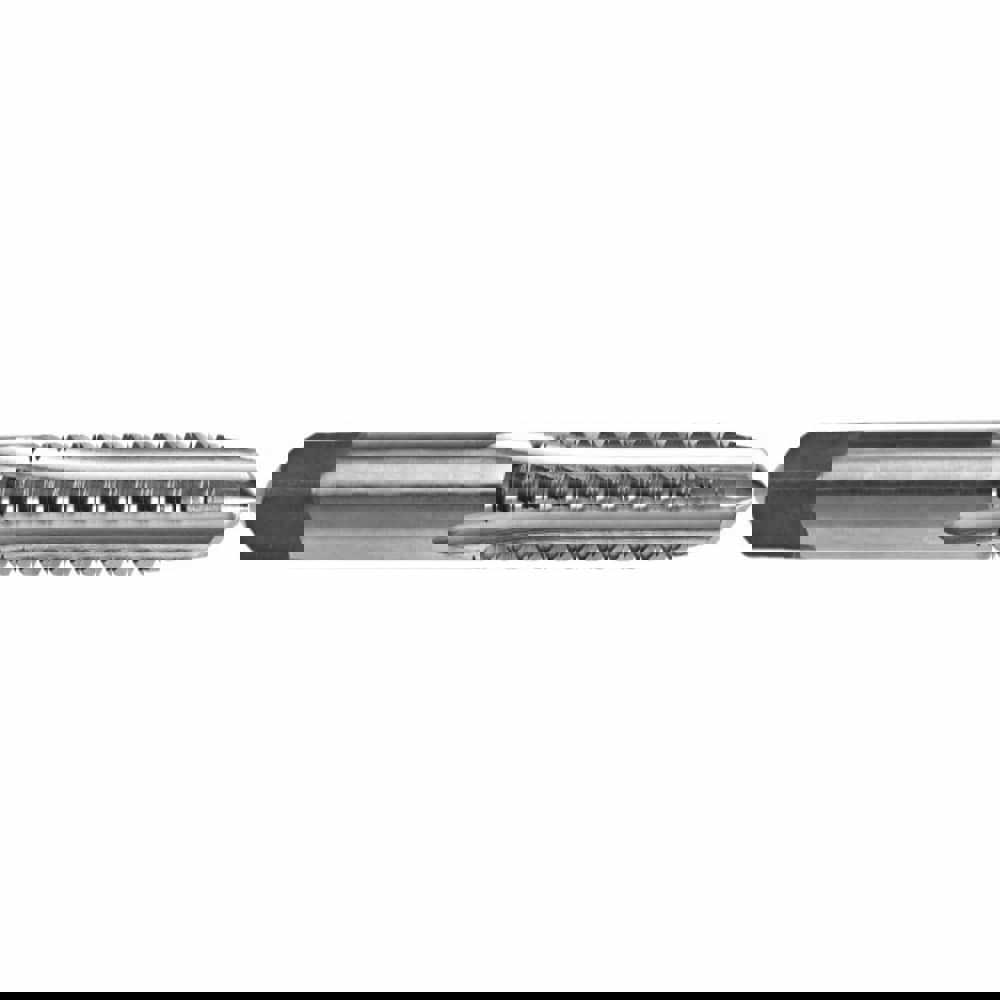 Straight Flute Tap: 1/4-20 UNC, 4 Flute, Plug Chamfer, H3 Class of Fit, High-Speed Steel, Uncoated Finish