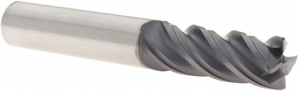 Corner Radius End Mill: 3/8