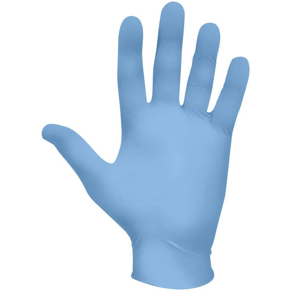 Disposable Glove: Size Small, 8.0 mil, Nitrile Coated, Nitrile, Food Grade, Powder-Free, Biodegradable