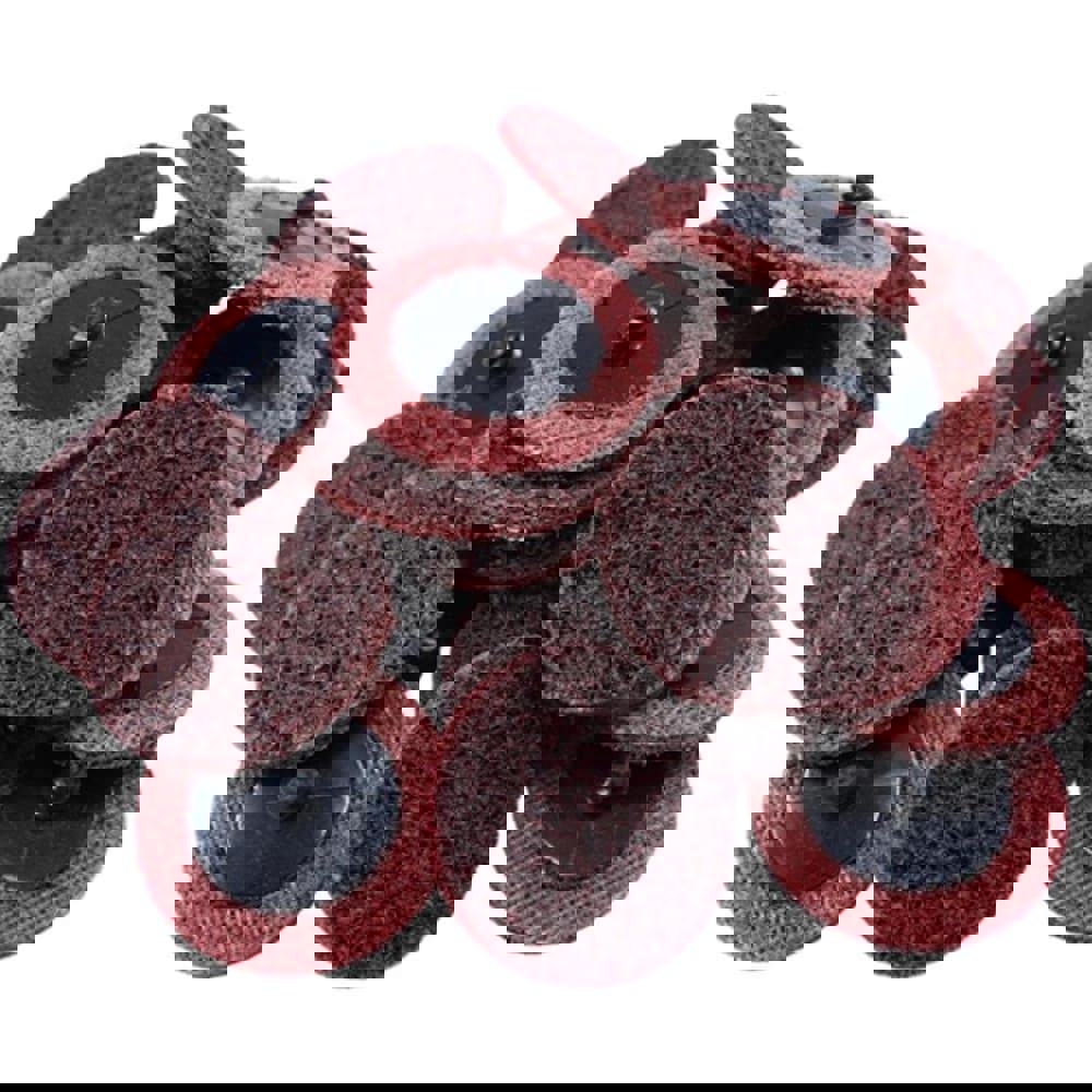 Quick Change Discs; Disc Diameter: 3 ; Abrasive Type: Non-Woven ; Abrasive Material: Aluminum Oxide ; Grade: Medium ; Quick Change Compatibility: Type R ; Attaching System: Type R