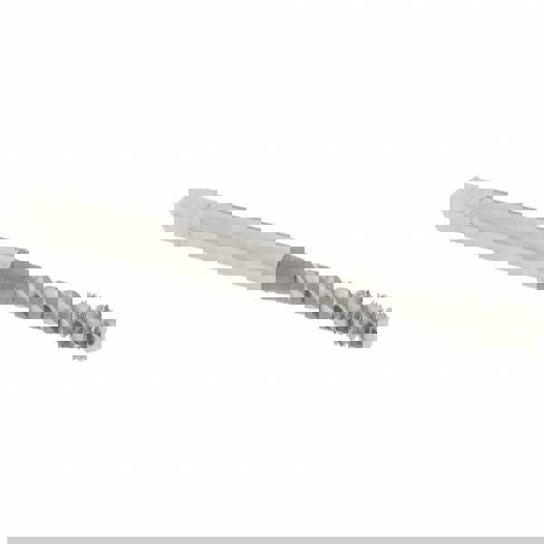 #8-32 UNC, 3 Flute, 50&deg; Helix, Bottoming Chamfer, Bright Finish, High Speed Steel Spiral Flute STI Tap