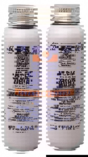 High Temperature Anti-Seize Lubricant: 8 oz Bottle