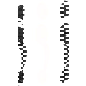 AUSTIN SINGLE CYLINDER EXTERIOR ONLY HANDLESET FEATURING SMARTKEY SECURITY IN VENETIAN BRONZE