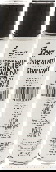 ENAMEL, AEROSOL, TYPE I, FLAT BLACK, PINT