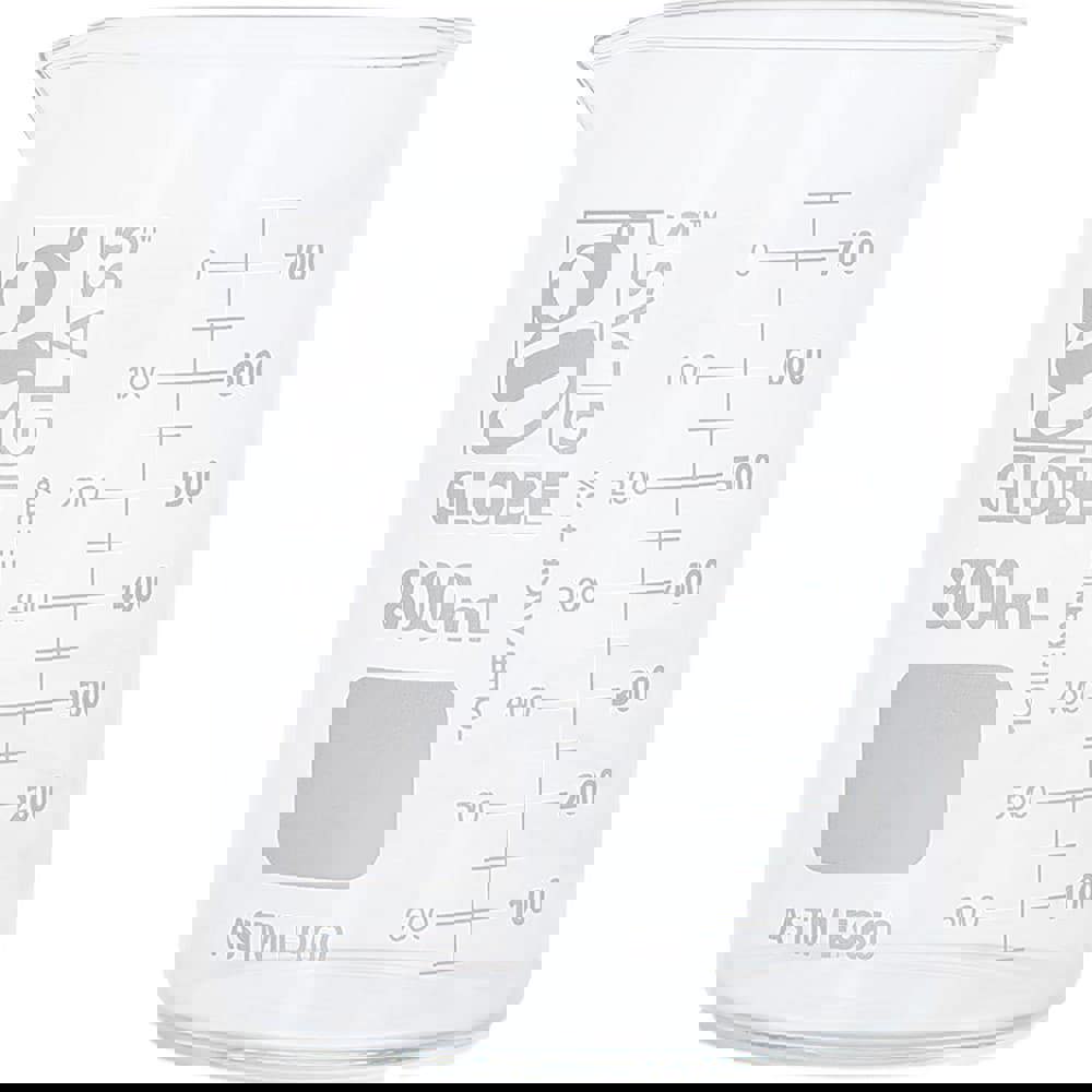 Beakers & Pipettes; Beaker Type: Griffin Style Graduated Beaker ; Volume Capacity: 800.0ml ; Material: Glass ; Maximum Temperature: 392F ; Labware Transparency: Transparent ; Graduations: Yes