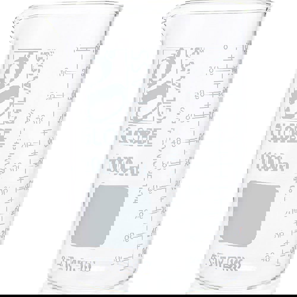 Beakers & Pipettes; Beaker Type: Griffin Style Graduated Beaker ; Volume Capacity: 1000.0ml ; Material: Glass ; Maximum Temperature: 392F ; Labware Transparency: Transparent ; Graduations: Yes