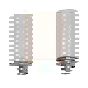 L/KEY PORC SOC W/ MTL CAP