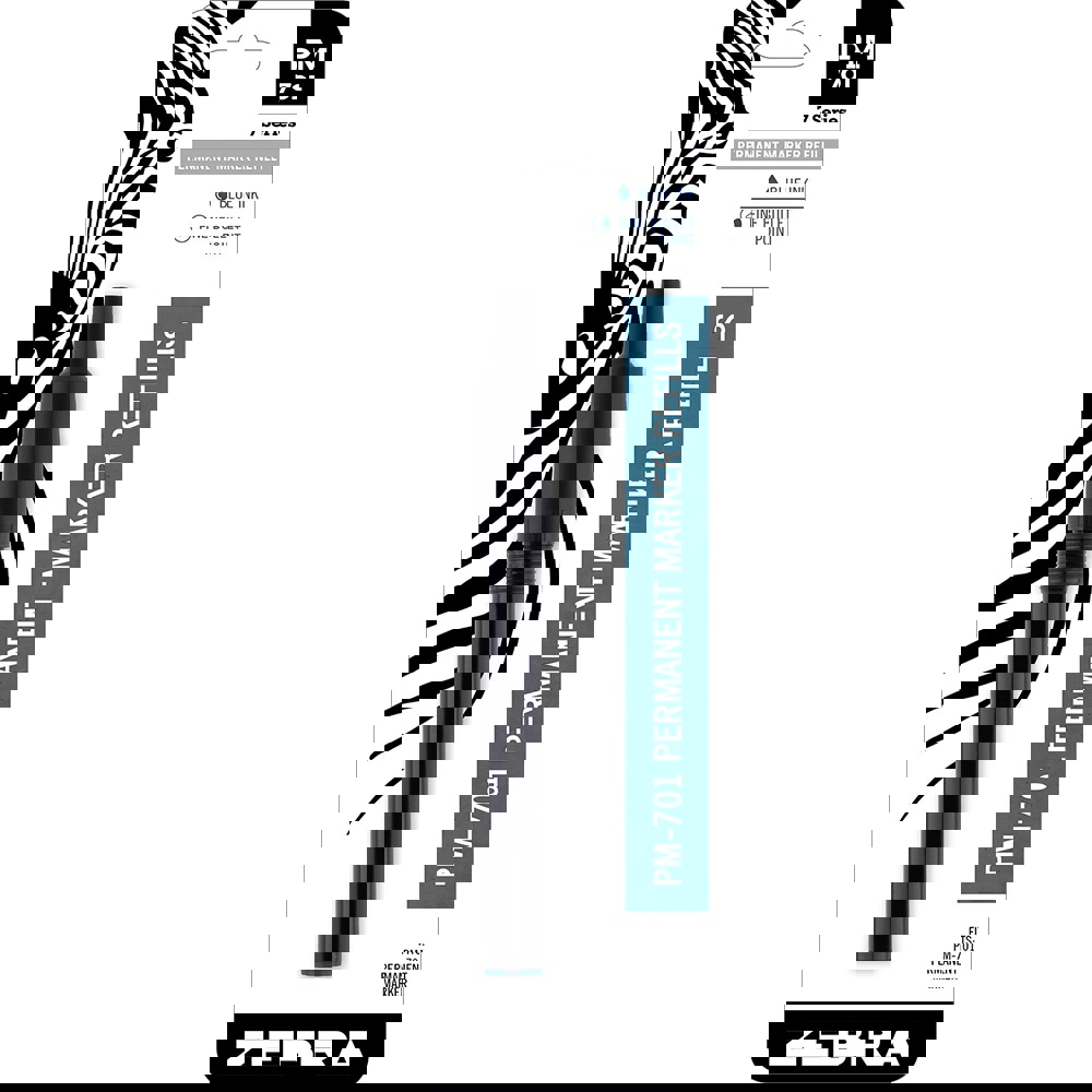 Permanent Refill Marker: Blue