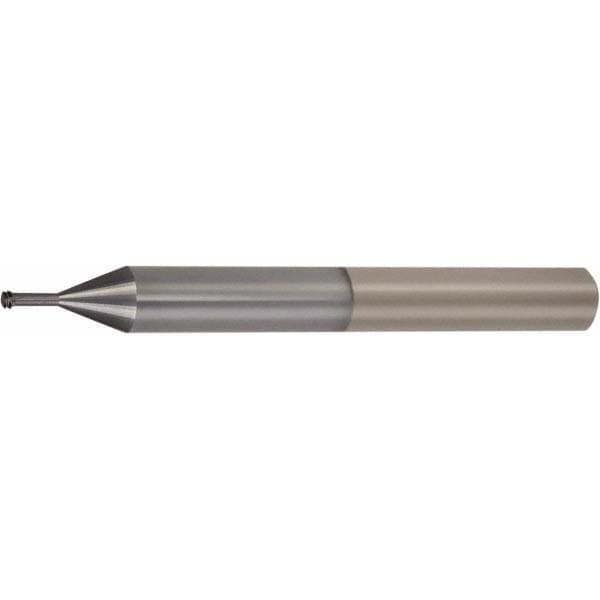 Helical Flute Thread Mill: 5/16-18, Internal, 4 Flute, 1/4