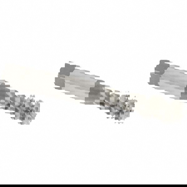 5/16-18 UNC, 3 Flute, 50&deg; Helix, Bottoming Chamfer, Bright Finish, High Speed Steel Spiral Flute STI Tap