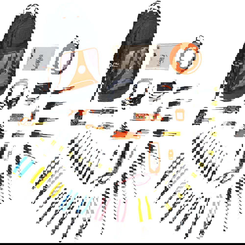 Combination Hand Tool Set: 41 Pc, Electrician's Tool Set