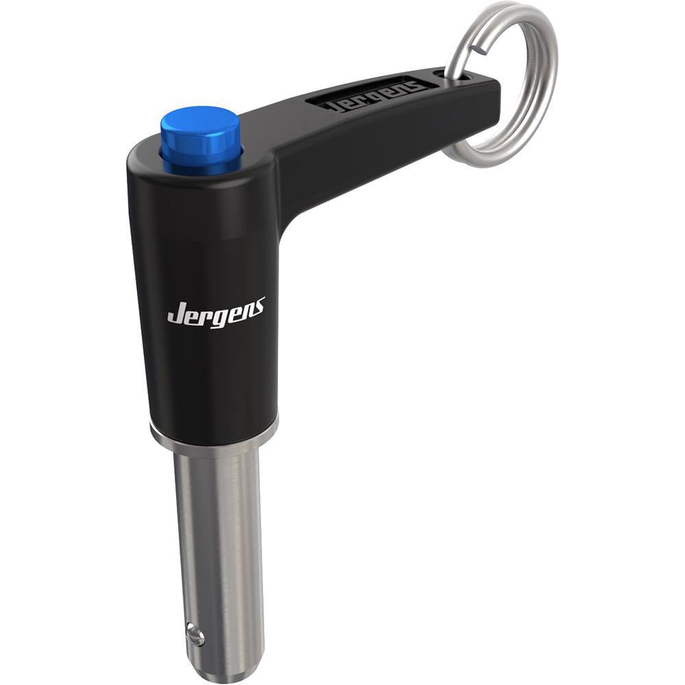 Ball Grip Quick-Release Pin: L-Handle, 7/8