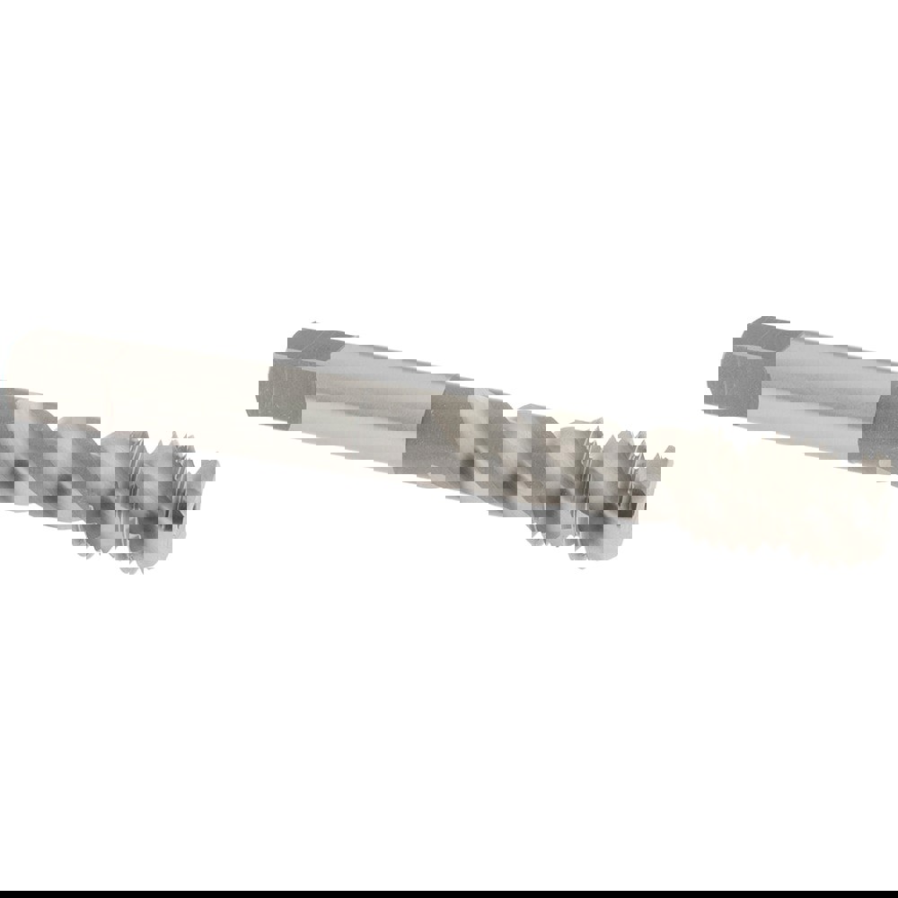 3/8-16 UNC, 3 Flute, 50&deg; Helix, Bottoming Chamfer, Bright Finish, High Speed Steel Spiral Flute STI Tap