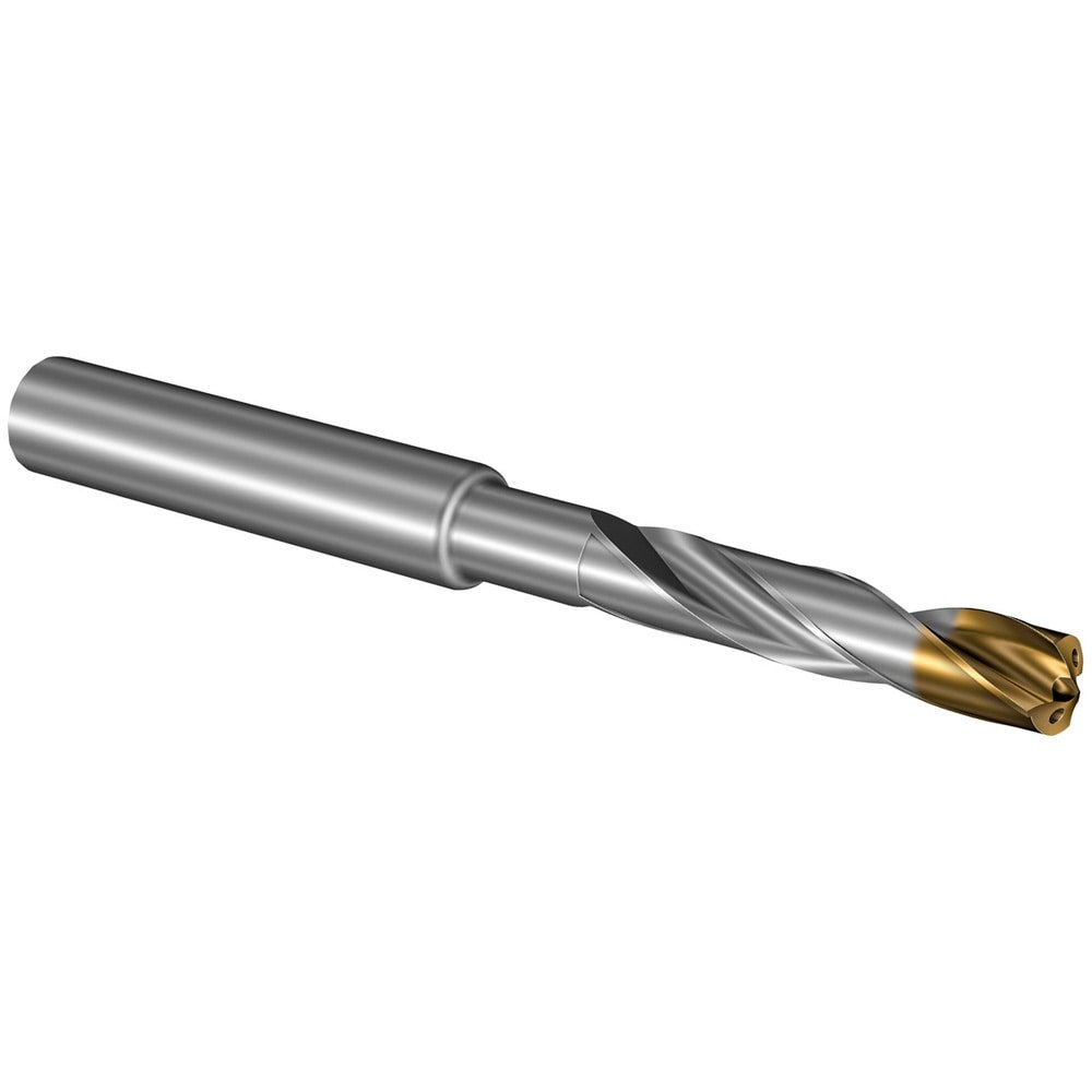 Taper Length Drill Bit: Series CoroDrill 860, 9.13 mm Dia, 140 &deg; Point, Solid Carbide