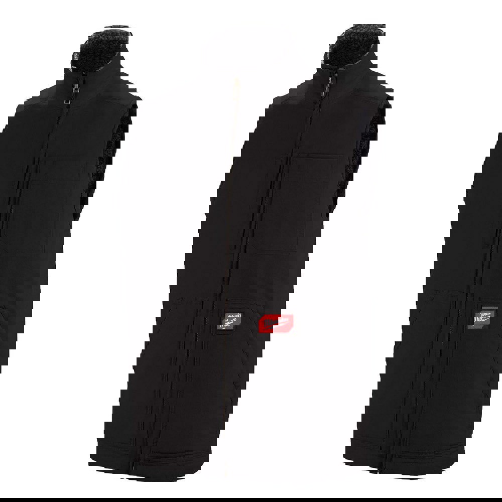 Vest: Size 3X-Large, Cotton, Zipper Closure