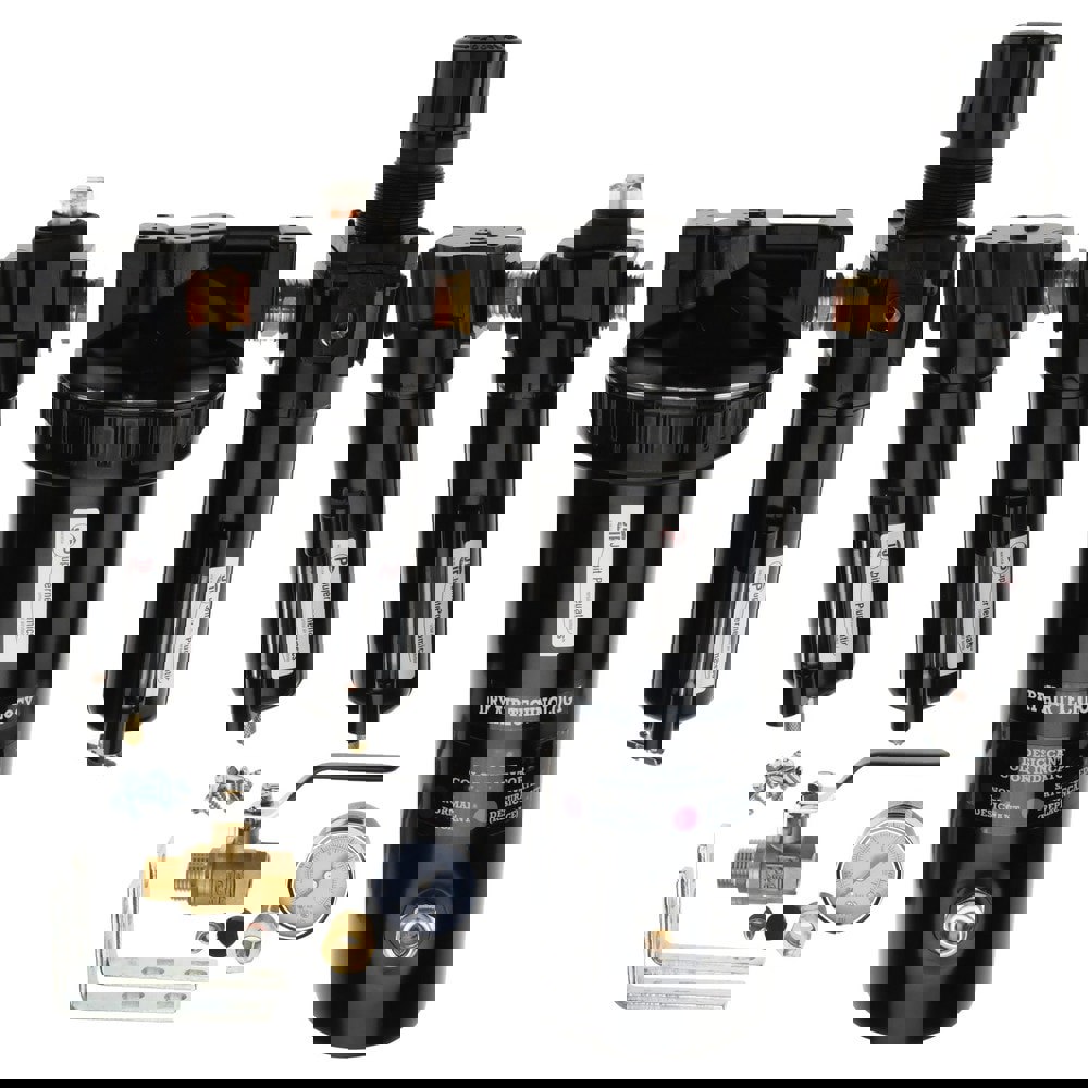 25 CFM at 100 psi Inlet, 5 Stage Heavy-D