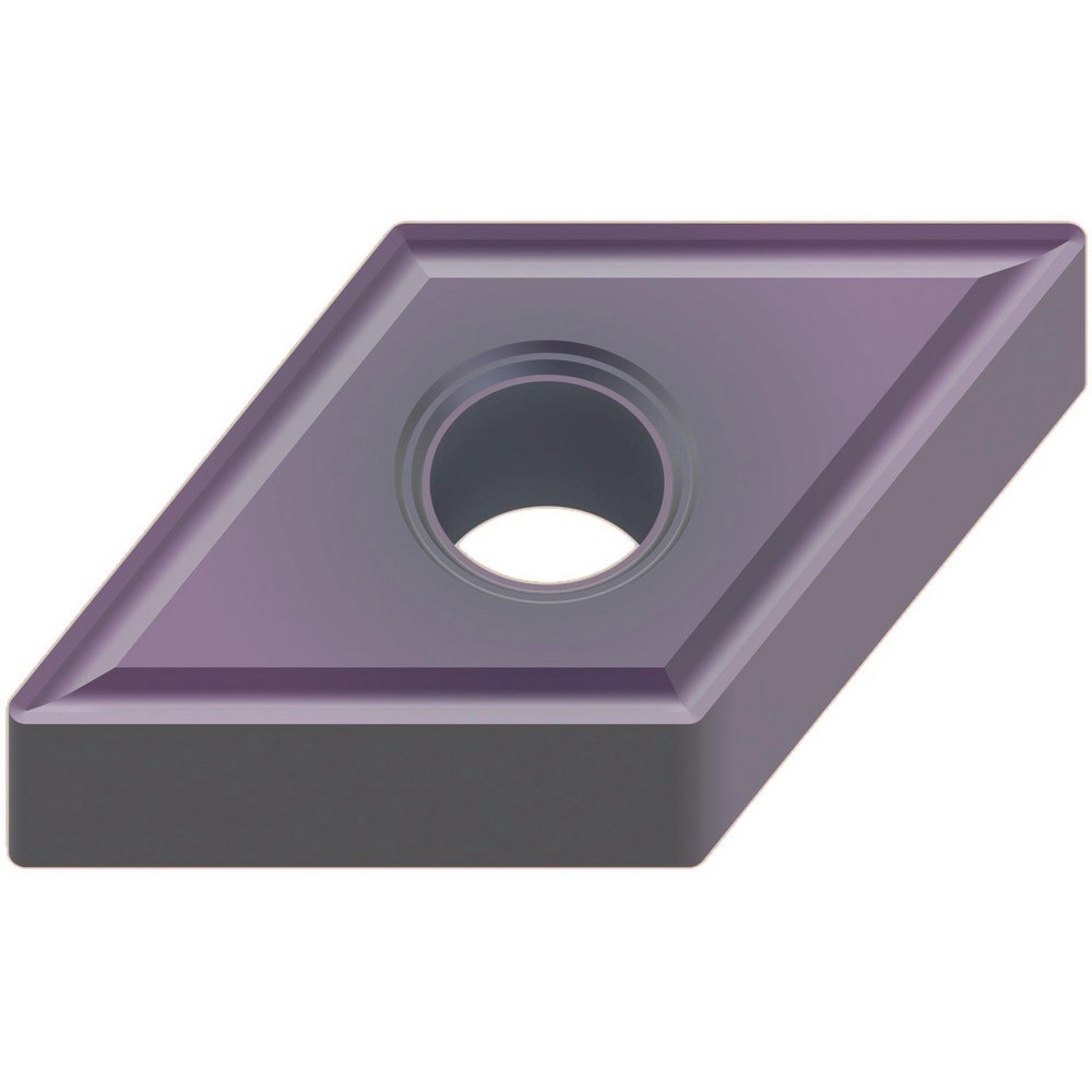 Turning Inserts; Relief Angle: 0.000 ; Insert Style: DNMG ; Corner Radius (mm): 0.40 ; Corner Radius (Inch): 1/64 ; Corner Radius (Decimal Inch): 0.0156 ; Included Angle: 55.00