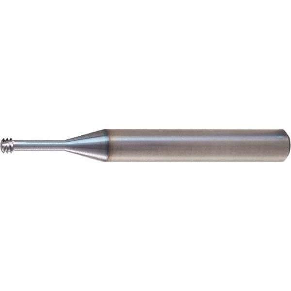 Helical Flute Thread Mill: 5/16-24, Internal, 3 Flute, 5/16