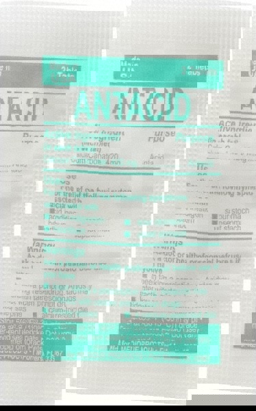 Antacids & Stomach Relief Tablet: (2) 125 Envelopes