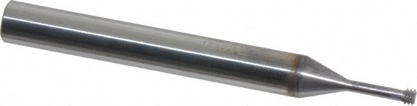 Straight Flute Thread Mill: Internal, 3 Flutes, Solid Carbide