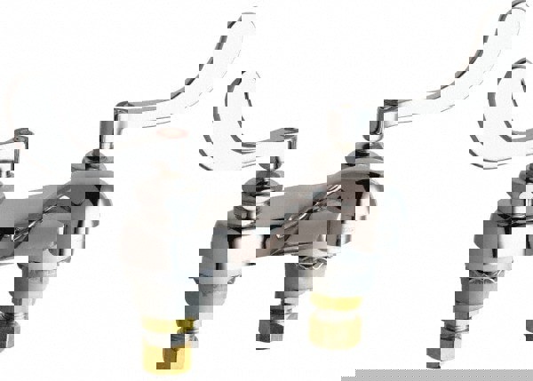 Wrist Blade Handle, Deck Mounted, Vandal Resistant Bathroom Faucet