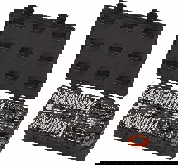 Deep Standard Socket Set: 51 Pc, 1/4