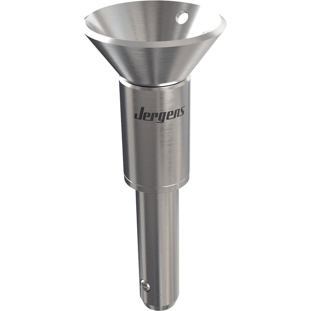 Ball Grip Quick-Release Pin: Button Handle, 1/2