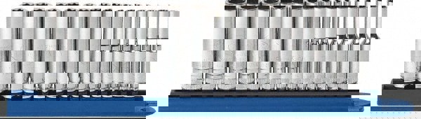 Deep Socket Set: 13 Pc, 1/4
