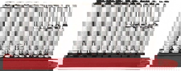 Deep Socket Set: 10 Pc, 1/4