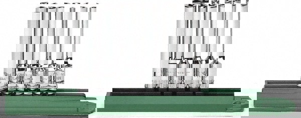 Deep Socket Set: 6 Pc, 1/4
