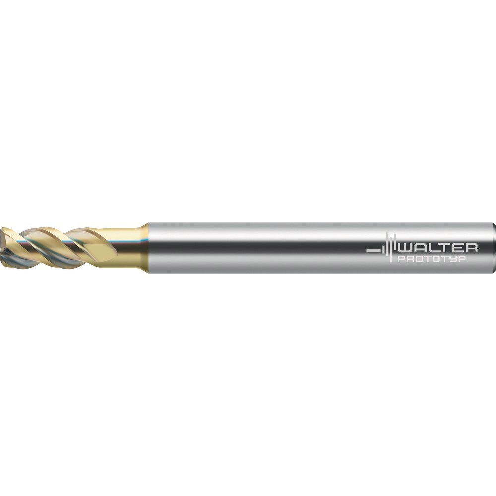 Corner Radius & Corner Chamfer End Mills; Mill Diameter (mm): 5.00 ; Number Of Flutes: 3 ; Length of Cut (mm): 10.0100 ; Single Or Double End: Single ; End Mill Material: Solid Carbide ; Chipbreaker: No